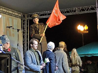 "Артисты Сталинграда" вошли в бессмертный полк 